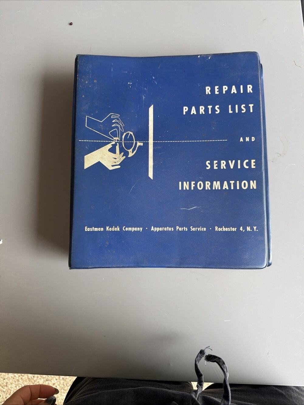 1950-60s Binder Of Kodascope Pageant Sound Projector Service Manuals & Sound 8